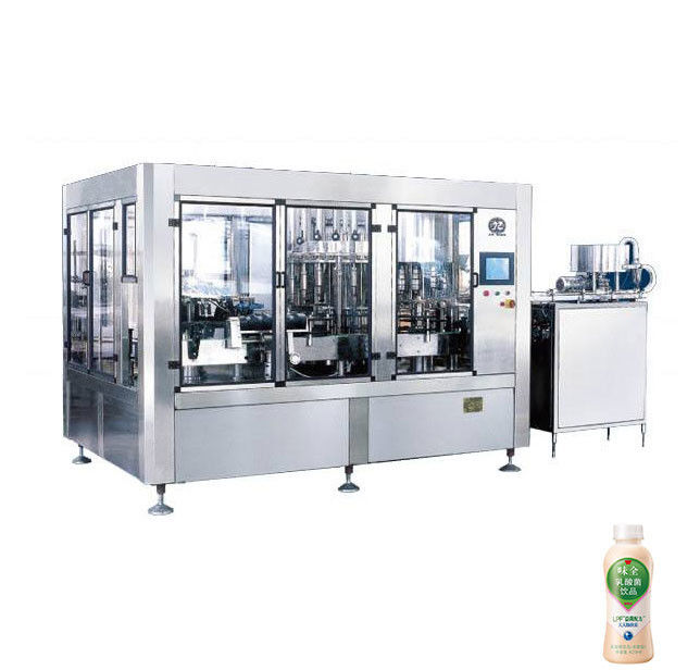 Srebrno-szara automatyczna aseptyczna rotacyjna maszyna do napełniania butelek dostawca