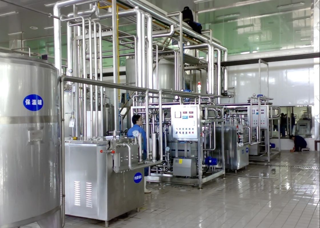 W pełni automatyczne czyszczenie CIP 200 linii do produkcji mleka UHT TPD dostawca